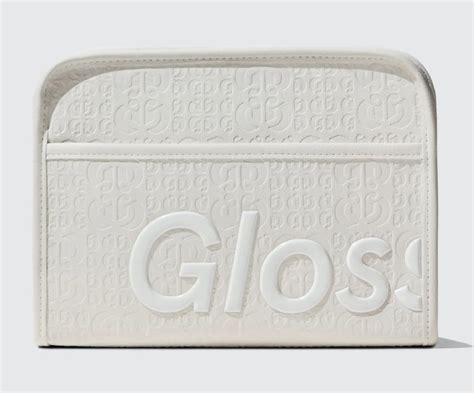 glossier beauty bag dupe|glossier beauty bag white.